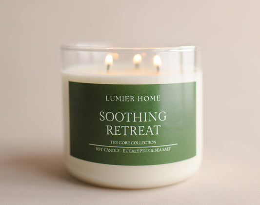 Soothing Retreat 3-wick Soy Candle